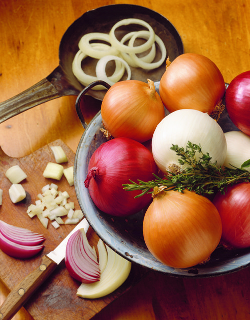 Onions - a must in Indian cuisine