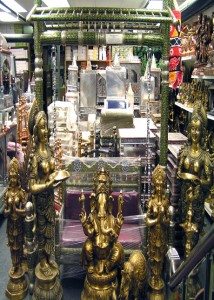 Indian store in Little India, Jackson Heights, 74th Street.