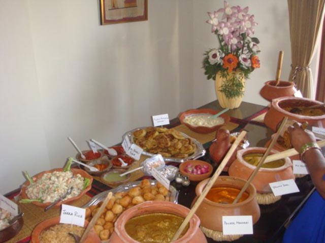 Indian Christmas feast Indian Christmas feast
