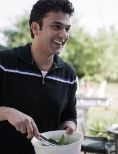 Vikas Khanna is the chef at Junoon Restaurant