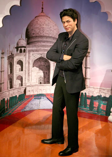 Bollywood superstar Shah Rukh Khan at Madame Tussauds