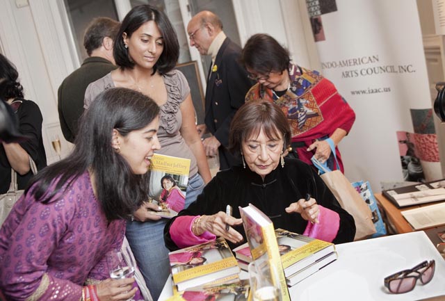 Madhur Jaffrey at the book launch of 'At Home with Madhur Jaffrey' Madhur Jaffrey at the book launch of 'At Home with Madhur Jaffrey'