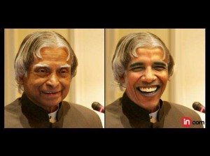 Is that President Kalam - or President Obama?