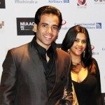 Tusshar and Ekta Kapoor at the premiere of 'Shorr' at MIAAC
