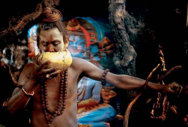 Thomas Kelly - Aghori Aghori by Thomas Kelly in Body Language: The Sadhus of India and Nepal at the Rubin Museum of Art