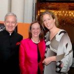 Irish ambassador Kenneth Thompson with his wife Sole Aizpurua & filmmaker Madelon Vroom