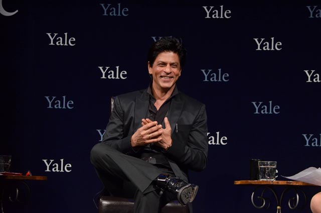Shah Rukh Khan, Bollywood superstar, received the Chubb Fellowship at Yale University