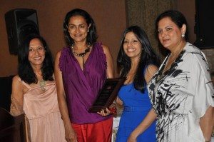 CHI lunch - Maya Rajani, Ranjana Khan, Tinku Jain and Kavita Lund