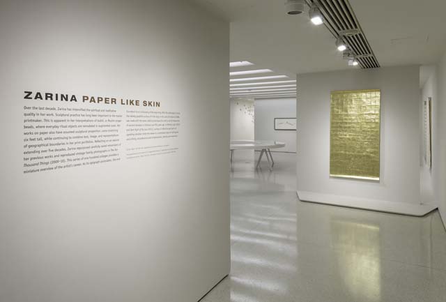 Zarina -Paper Like Skin installation at the Guggenheim Museum