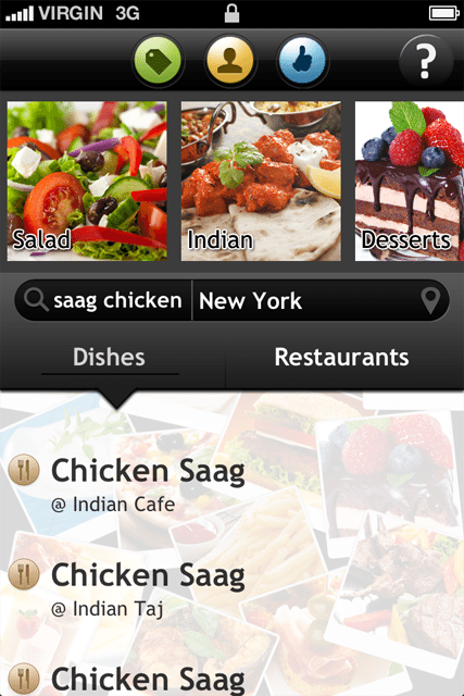My Pref - food app