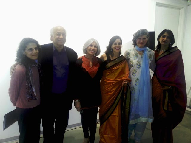 Shirish korde and Aroon Shivdasani with Bandit Queen participants