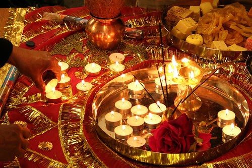 diwali diyas or lights