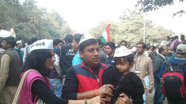 Joining the 'aam admi' movement with Arvind Kejriwal