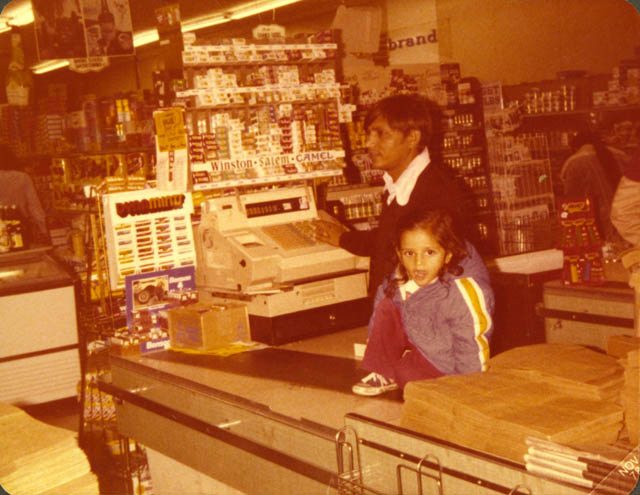  Photograph from an early Patel Brothers store in Chicago. The first Patel Brothers was opened in Chicago in 1974. Courtesy of SAADA and Susan Patel.