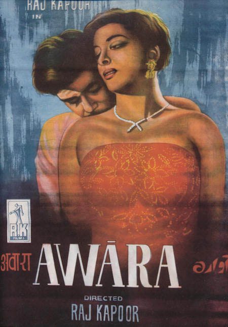 Raj Kapoor and Nargis in Awara