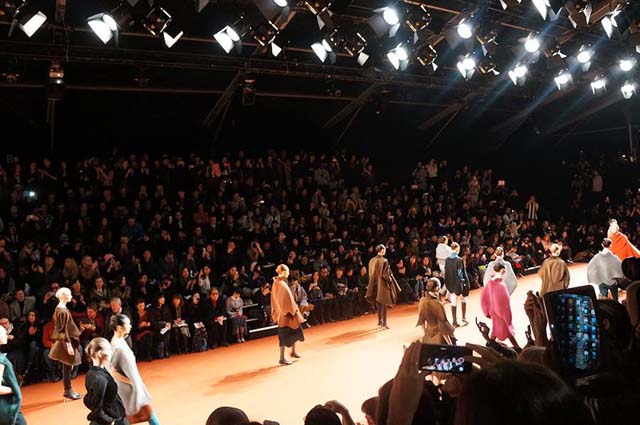  Issey Miyake Runway Show at Jardin des Tuileries