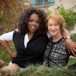 Oprah Winfrey & Helen Mirren (Photo: courtesy FB page - The Hundred Foot Journey.