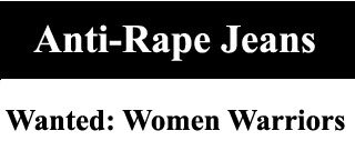Anti-rape Jeans