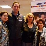 Poonam Prasad, Kevin Allan, Andrea Vakos and Lavina Melwani