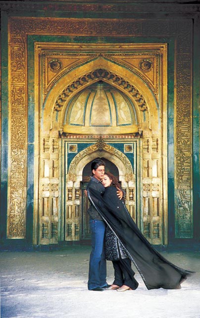 Shah Rukh Khan and Preity Zinta in Veer Zara