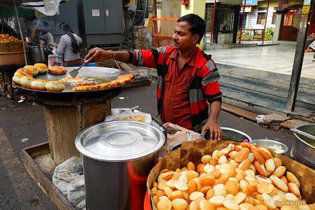 Street food in India
