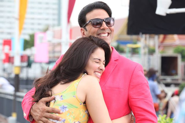 Akshay Kumar and Tamaanaah Bhatia in 'Entertainment'