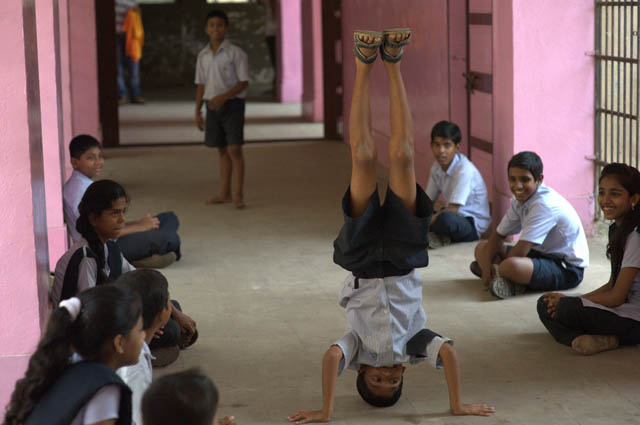 children supported by Salaam Bombay Foundation