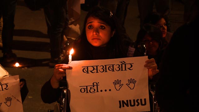 Candlelit vigil for Jyoti Singh
