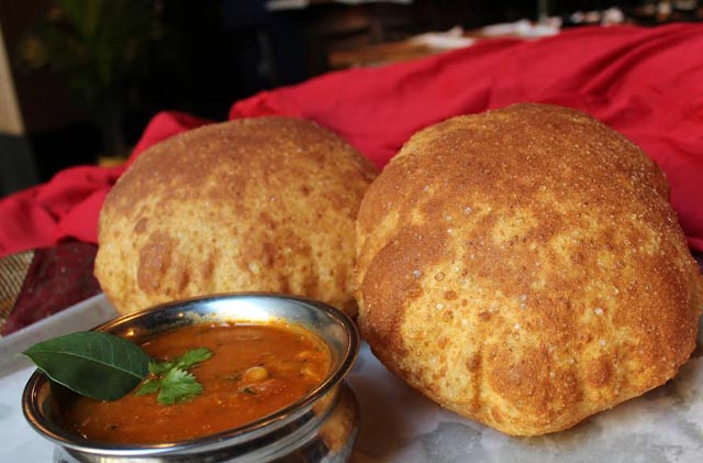 Poori Bhaji from Thali