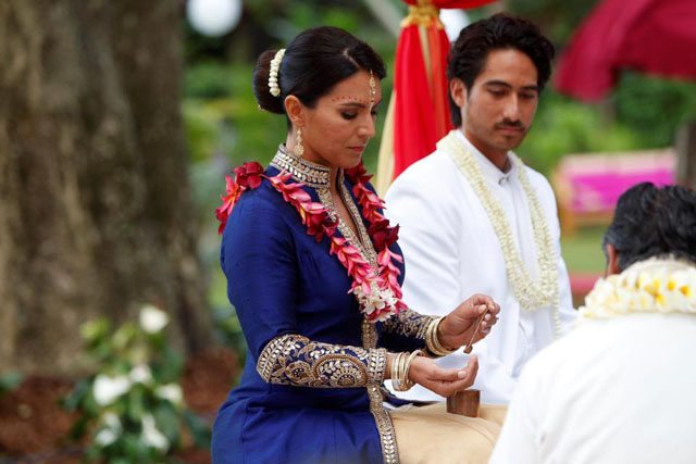 Congresswoman Tulsi Gabbard at her Vedic wedding