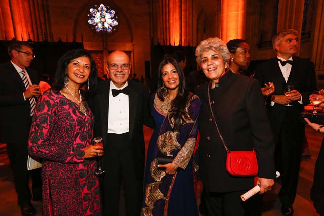 Asmita Bhatia, Ajit and Tinku Jain and Anjali Sharma