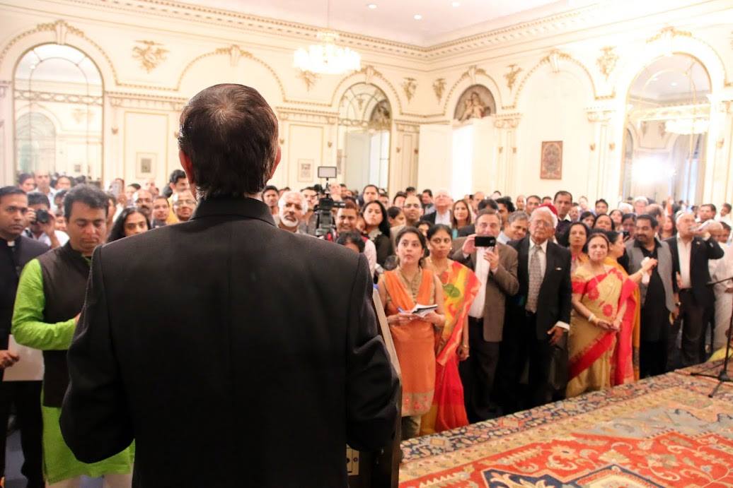 Ambassador Mulay addresses the guests