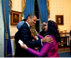 Preeta Bansal with President Obama