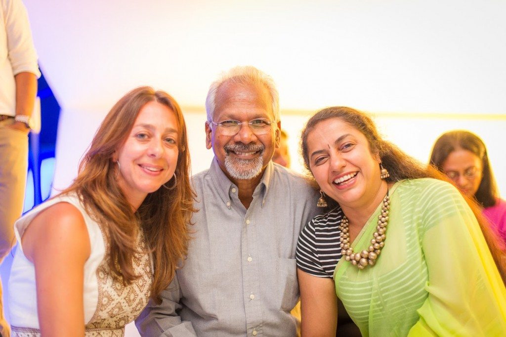 Christina Marouda, Mani Ratnam and Suhashini Mani Ratnam