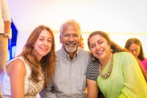 Christina Marouda, Mani Ratnam and Suhashini Mani Ratnam