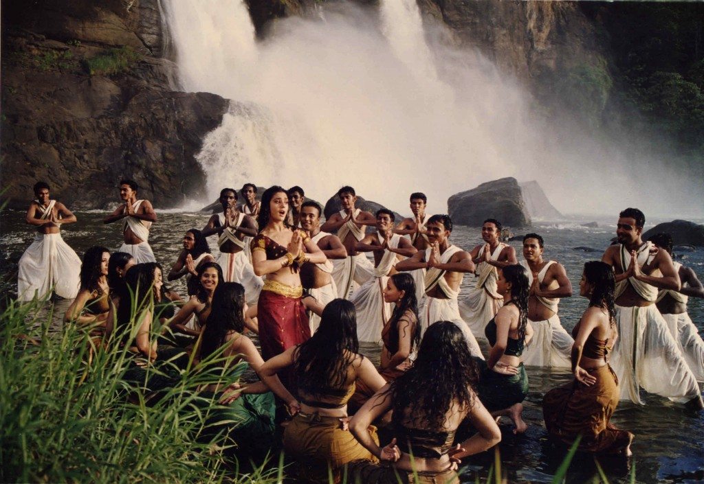 Preity Zinta (center, among dancers) in Mani Ratnam's Dil Se (1998), screening at Museum of the Moving Image 