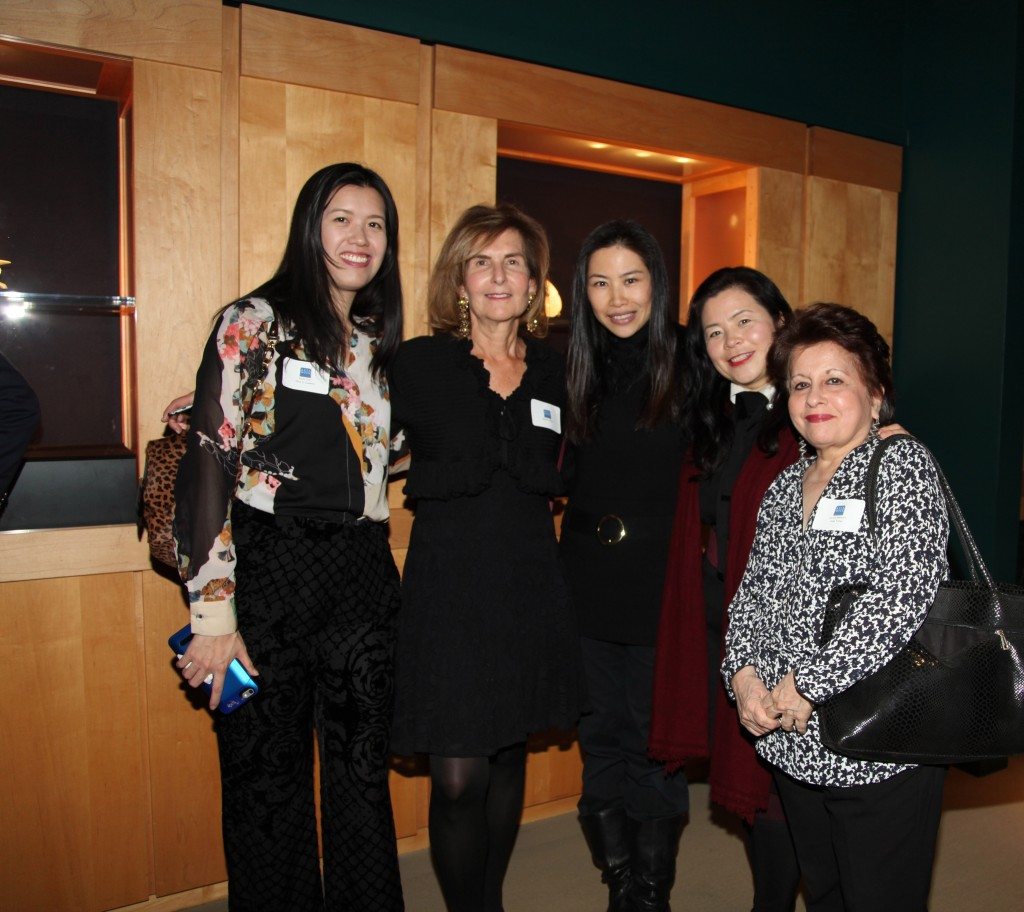A gathering of scribes: Alice Chin, Marilyn White, Diana Lee, Younghye Hwang & Lavina Melwani