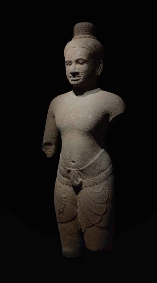 Hindu god Shiva. 11th-century Khmer, 