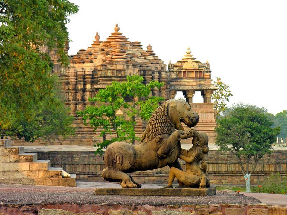 Khajuraho Grup of monuments - Hindu and Jain Temples in Madhya Pradesh