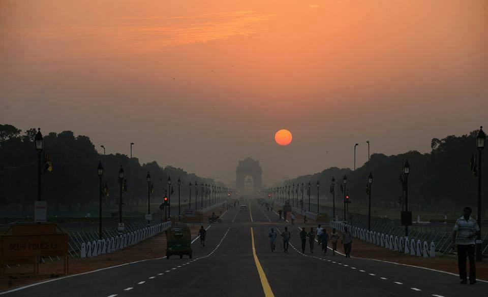 Morning in Delhi