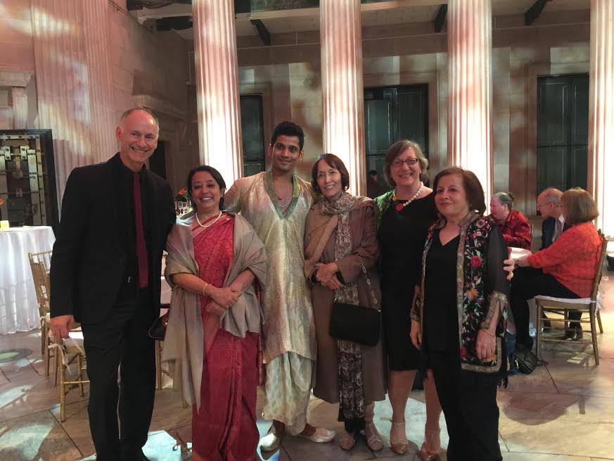 Jonathan Hollander, CG Riva Ganguly Das, Unnath H.R, Shashi Tripathi, guest, Lavina Melwani at Battery Dance Gala. — with Jonathan Hollander, Unnath Jain, Shashi Uban Tripathi and Lavina Melwani