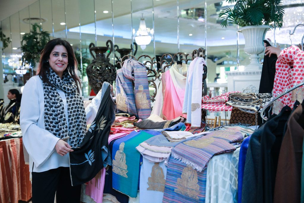 Shawls by Sonika Nanda at the CHI Spring Lunch