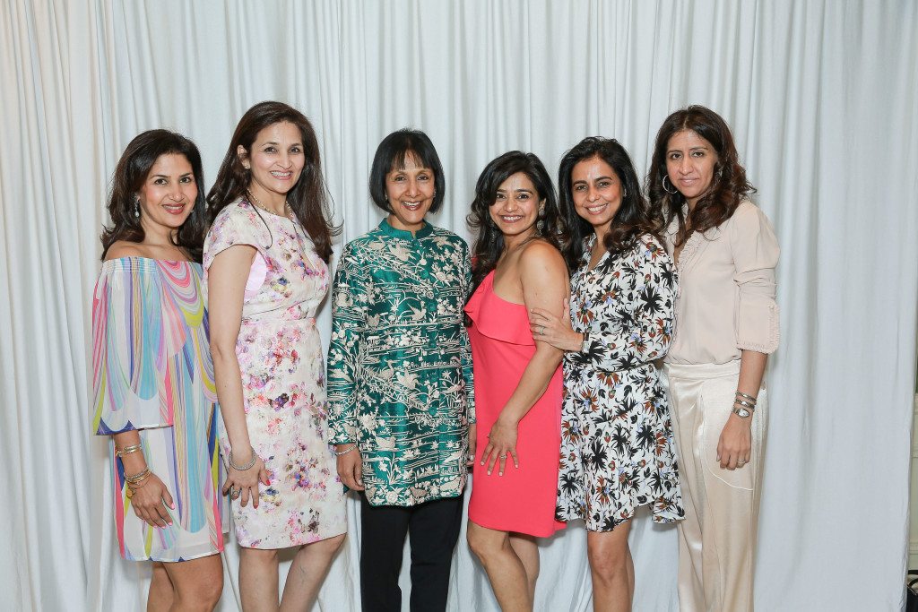 Ritu Banga, center, with the Children's Hope Luncheon Committee