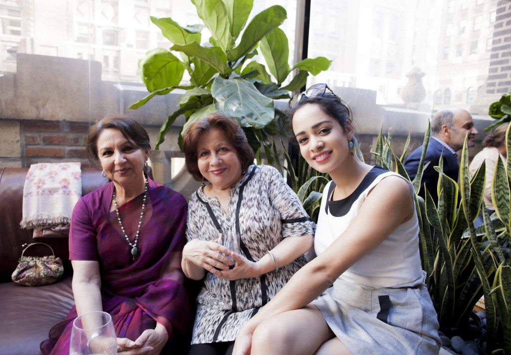 Sharmila Tagore, Lavina Melwani and Devika Bhise