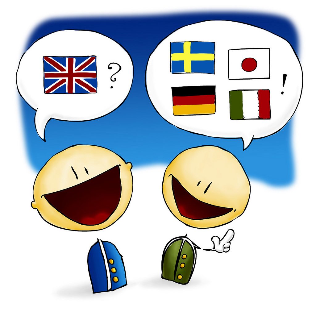 Multilingual talk - (Creative Commons)