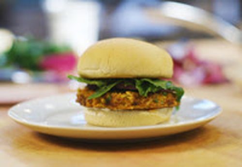 Chana Masala Burger 