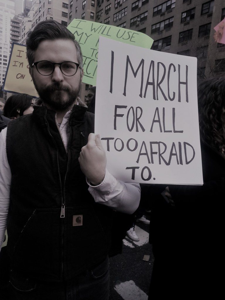 I March for All Too Afraid to. Photo: Lavina Melwani