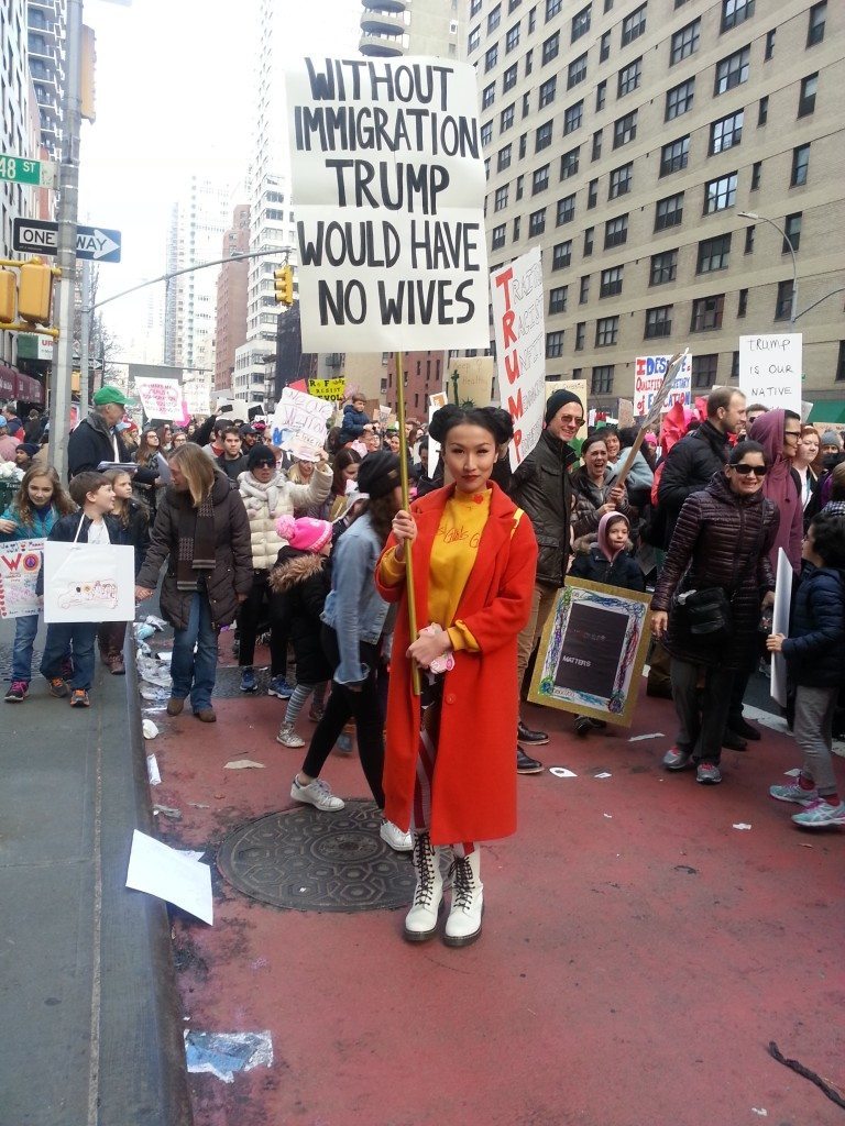 Placards as Weapons Photo: Lavina Melwani