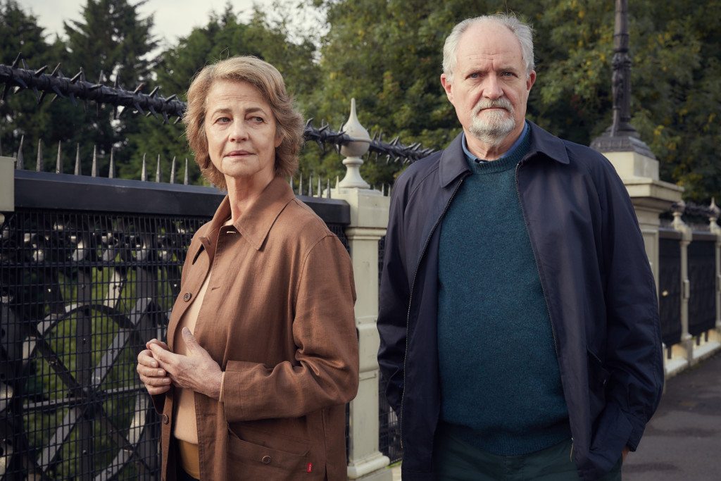 Charlotte Rampling & Jim Broadbent in The Sense of a Beginning