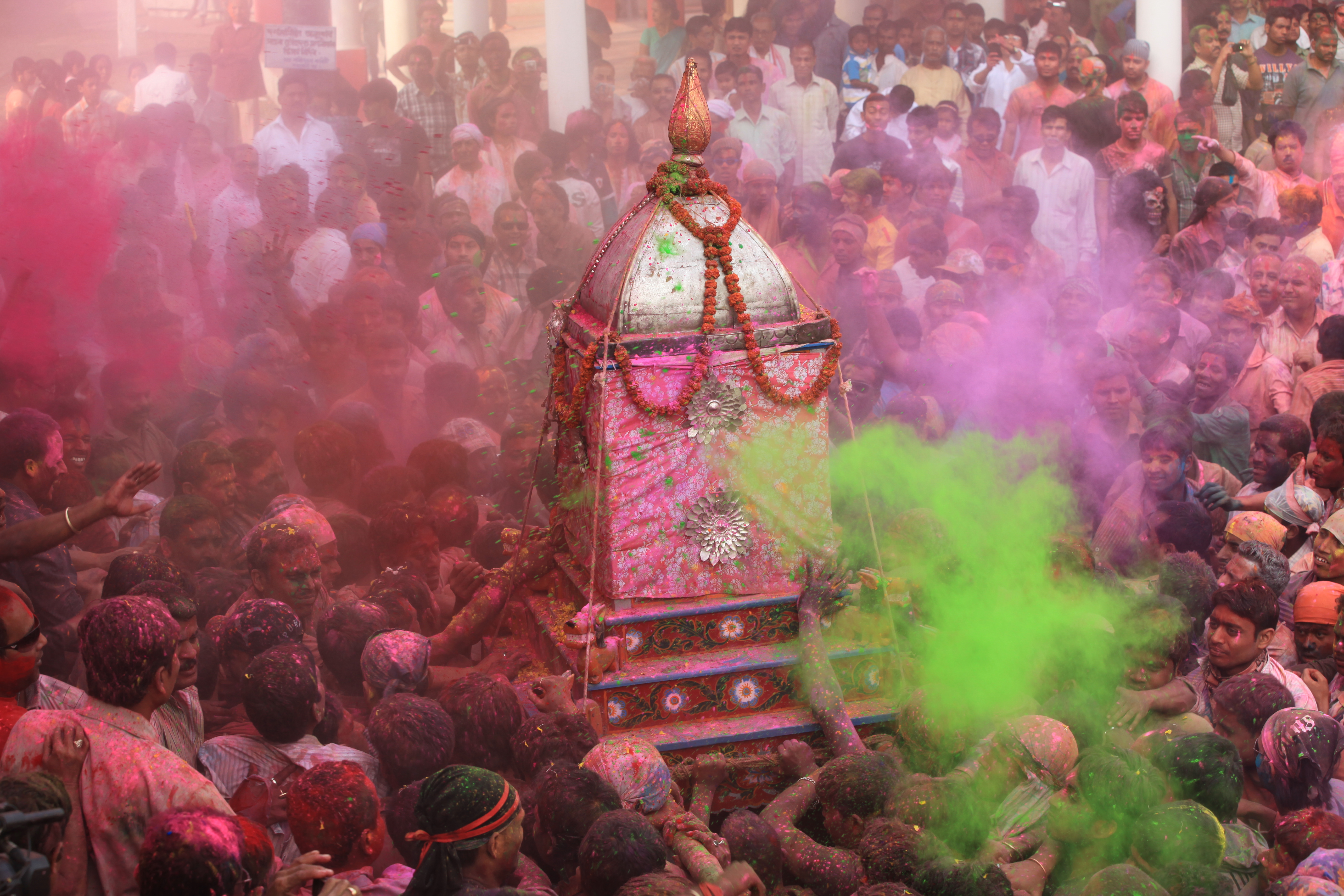 Holi celebrations